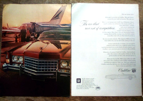 1973 cadillac eldorado page - eldorado, 2-page