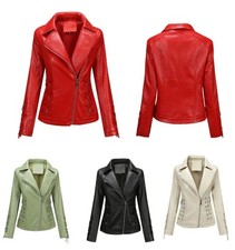 Women's Biker Jacket Slim