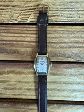 Bulova gold plated art deco