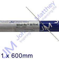 Johnson Matthey Silver-Flo 55 1.5mm Diameter x 600mm Rod - 1 x Stick - Free Post