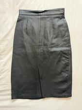 Black Vintage Real Leather