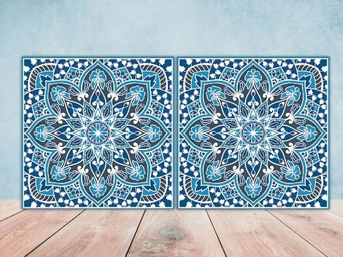 Moroccan ceramic tiles with - ceramic,