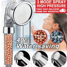 SHOWER HEAD 3 MODE HIGH TURBO