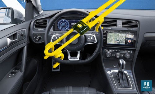 Steering wheel lock - wheel,