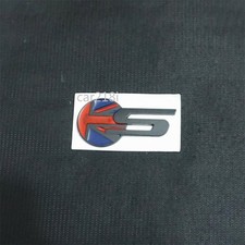 1x Matte Black Blue Red S