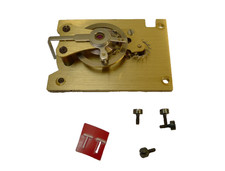 t) ELLIOTT Westminster Chiming Mantel Clock 7 JEWELLED PLATFORM LEVER ESCAPEMENT