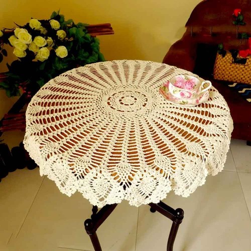60cm vintage hand crochet - 60cm,