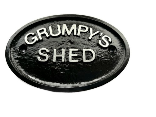 Silver grumpy shed - grumpy's,