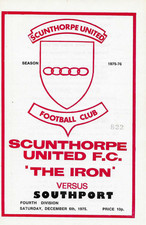 1975/76 Scunthorpe United v