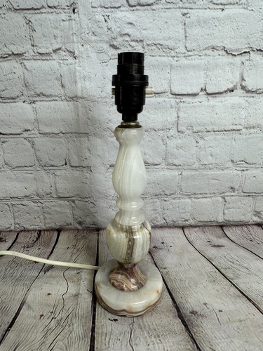 Onyx solid marble table lamp - onyx,