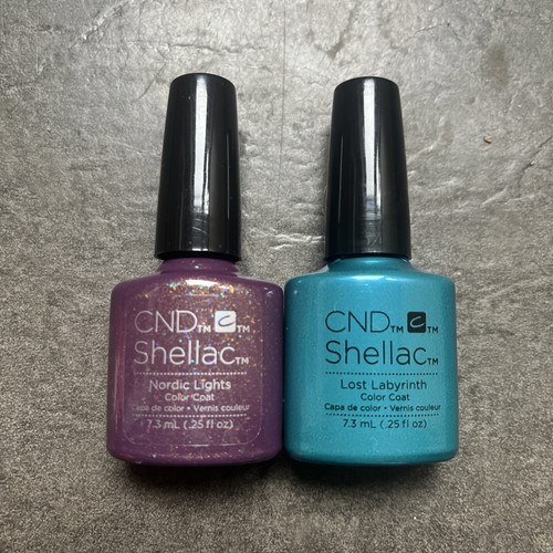 Cnd shellac led gel polish - cnd,