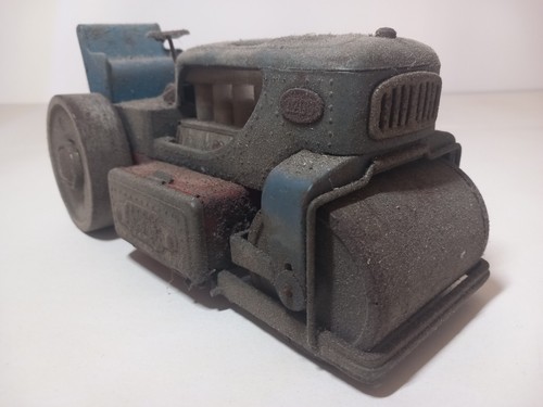 Diesel road roller barn find - diesel,
