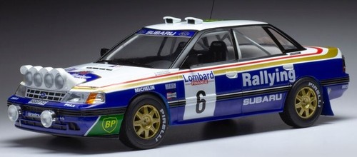 Model rally car subaru - rally,