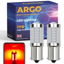 For Vauxhall Vectra C Led 33 Smd Xenon Stop Tail Brake Light Bulbs MK2 02-08