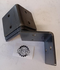 Heavy Duty 6mm Thick Corner Angle Brackets 100 x 110 x 100 wide 13mm Holes