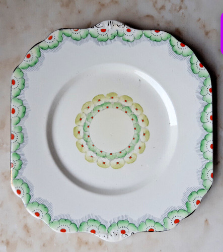 Gladstone china cake plate - china,