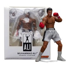 Hot 18cm Muhammad Ali Action Figure Boxer Icon Model Toy PVC Gift Collection Fig