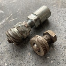 2 x vintage bicycle bike crank