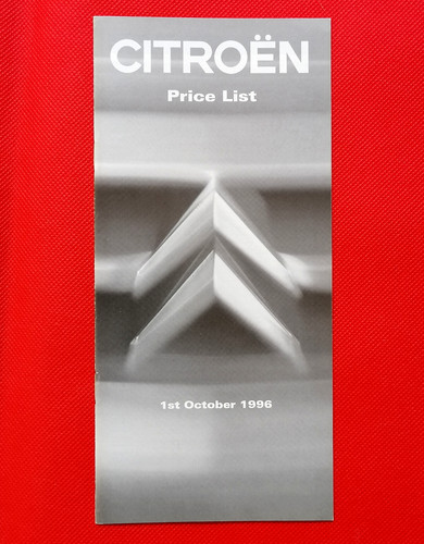1996 citroen range price - 1996,