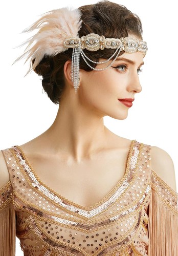 Babeyond 1920s headband - 1920s,