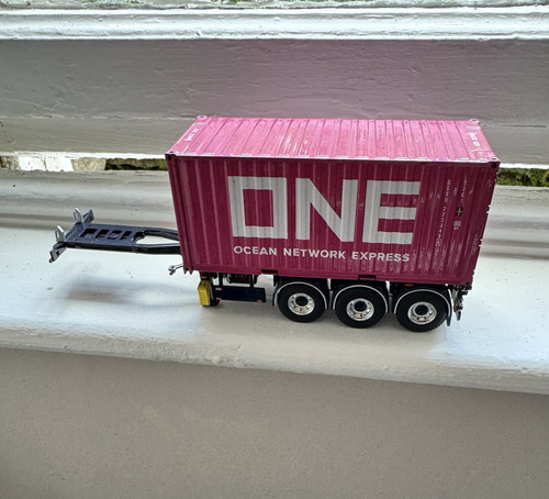 Wsi skeletal container trailer - wsi,