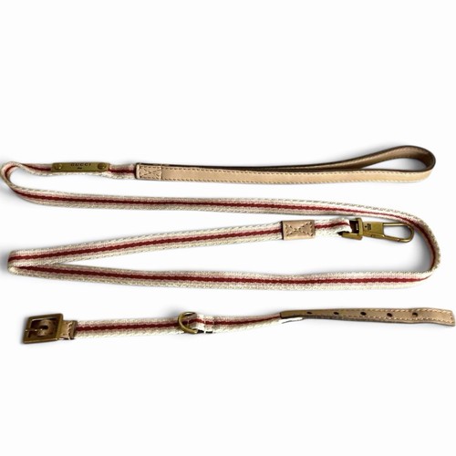 Gucci canvas leather - leather, dog