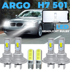 Fits Bmw 5 Series E60 E61 Led Xenon White Hid Headlight Side Light Bulbs 2003-10