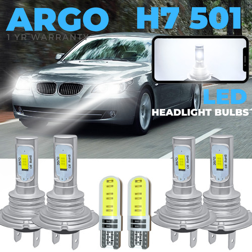 Fits bmw series e60 - 5, led
