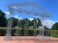 metal garden ornament sculpture