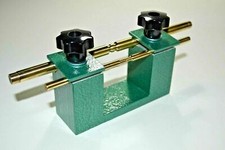  Dop Transfer Jig  4 -14mm  for Lapidary Faceting Machine, Two Hole 90° Degree V