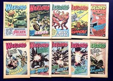 10 x Warlord Comics from 1980