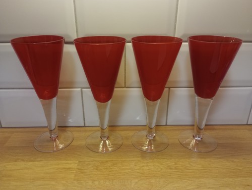 Tall large red wine - 4x,