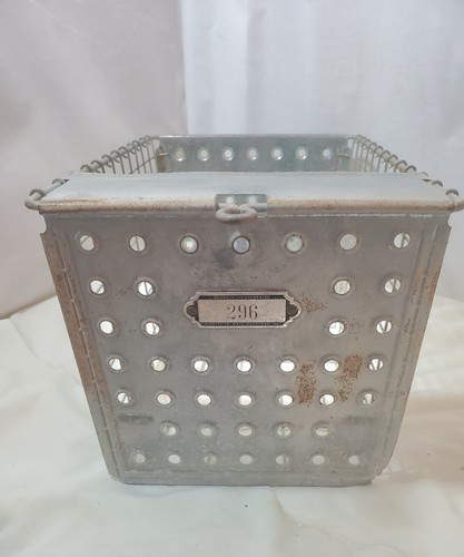 Vintage wire gym locker - gym, basket