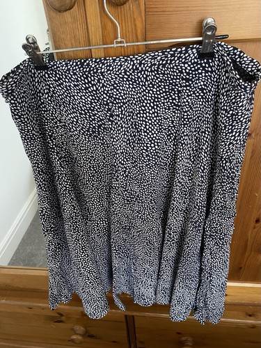Hobbs skirt black - black/white, spot