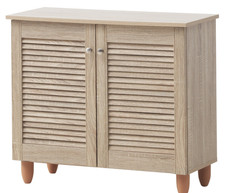 Shoe Storage Cabinet 2 Slatted