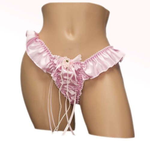 Sissy ruffled satin pearl - sissy,