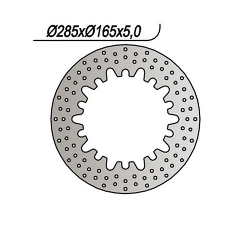 Rear brake disc - brake, 80