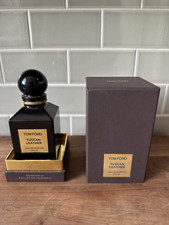 Empty Tom Ford Decanter Tuscan Leather with Box