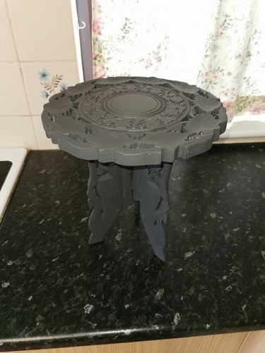 Indian carved leafed - carved, designed