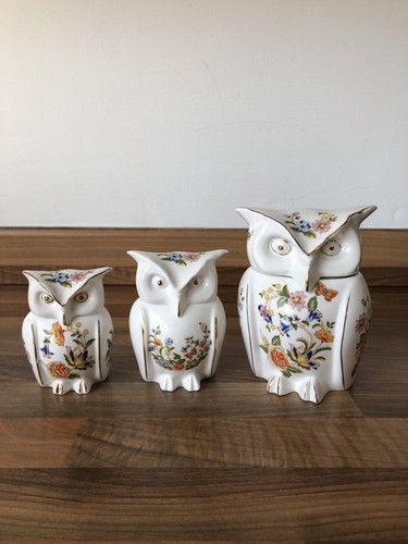 Aynsley cottage garden owl - 3, x