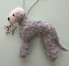 BLUE BEDLINGTON TERRIER with