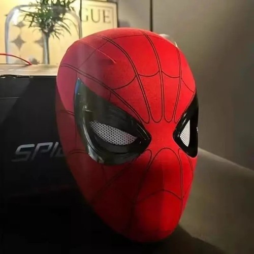 Spider man face mask moving - face,