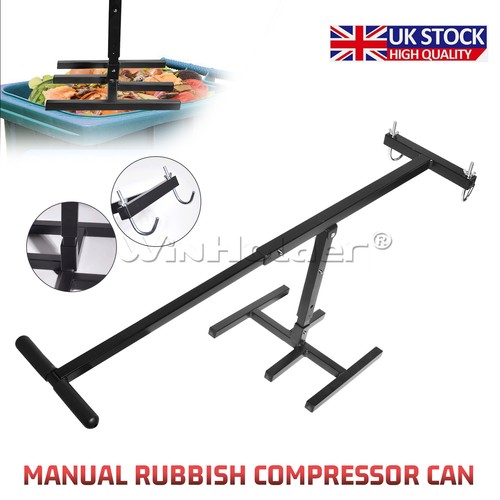 Wheelie bin compactor - wheelie, manual