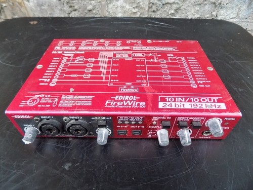 Roland edirol 101 firewire - roland,