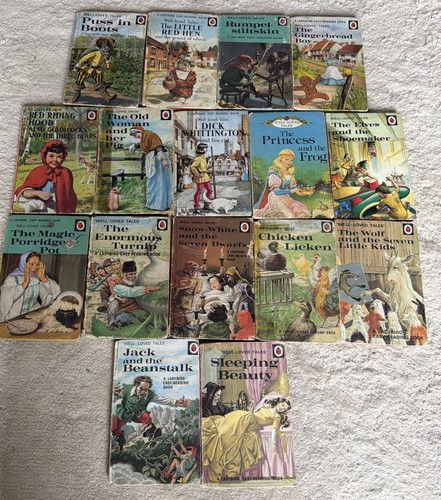 Vintage ladybird books series - books,