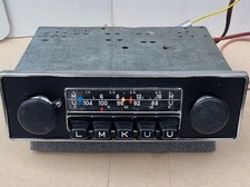 VINTAGE CLASSIC 70’s BLAUPUNKT HIGH-END CAR RADIO 4 BAND: L M K U -SPARES/REPAIR