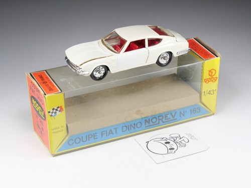 Norev 163 fiat dino coupe - -,