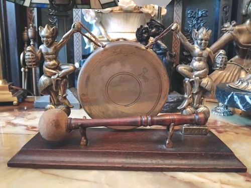 Antique brass wood cornish - antique, &