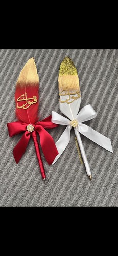 Red gold white - &,