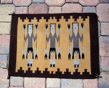 Navajo Blanket - Vintage Yei